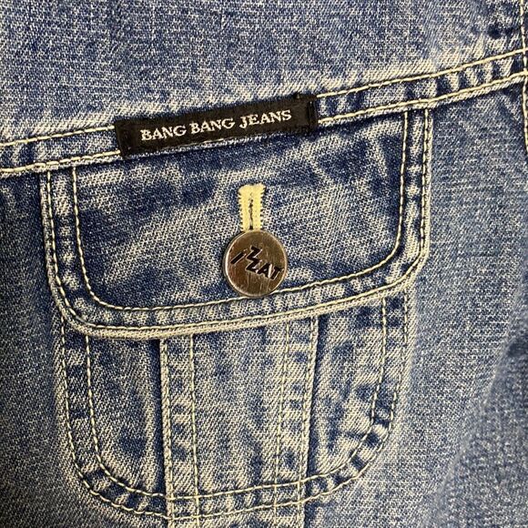 BANG BANG JEANS Women’s Denim Jacket Size S - Picture 3 of 6